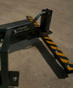 Alternative view of DP Hydraulic Sand/Green Bedding Rotary Rake